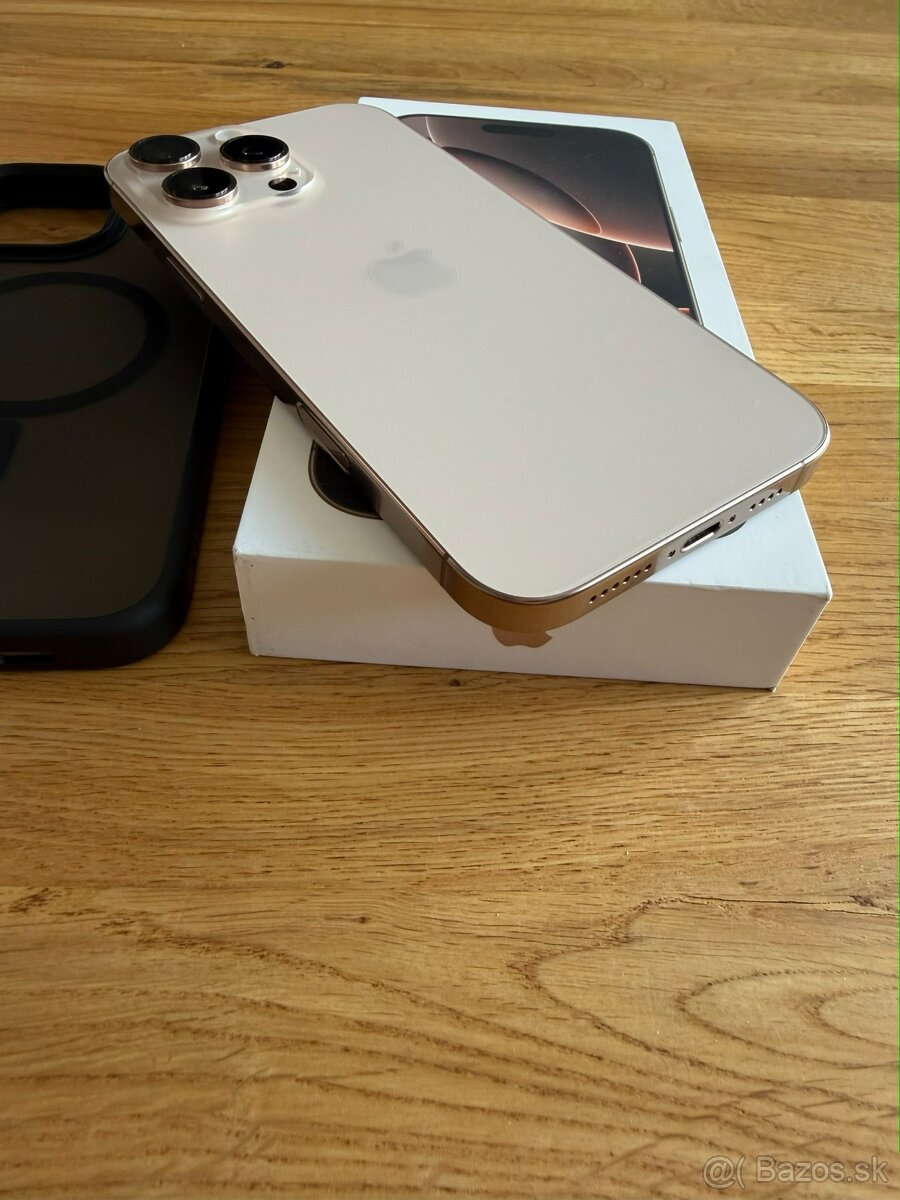iPhone 16 Pro Max 2 MESAČNÝ púštny titán - 5