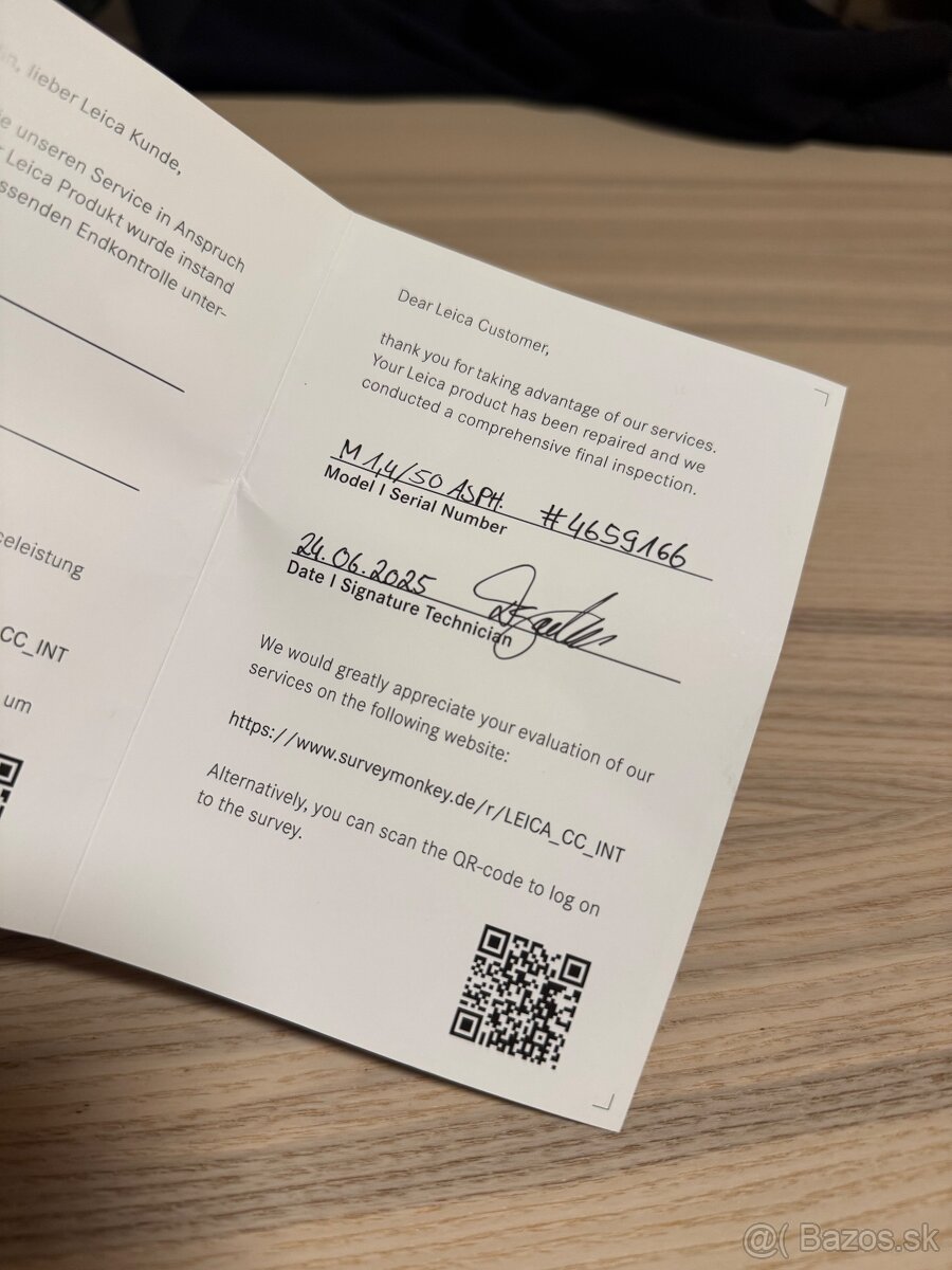 Leica SUMMILUX—M 50 mm 11892 - 5