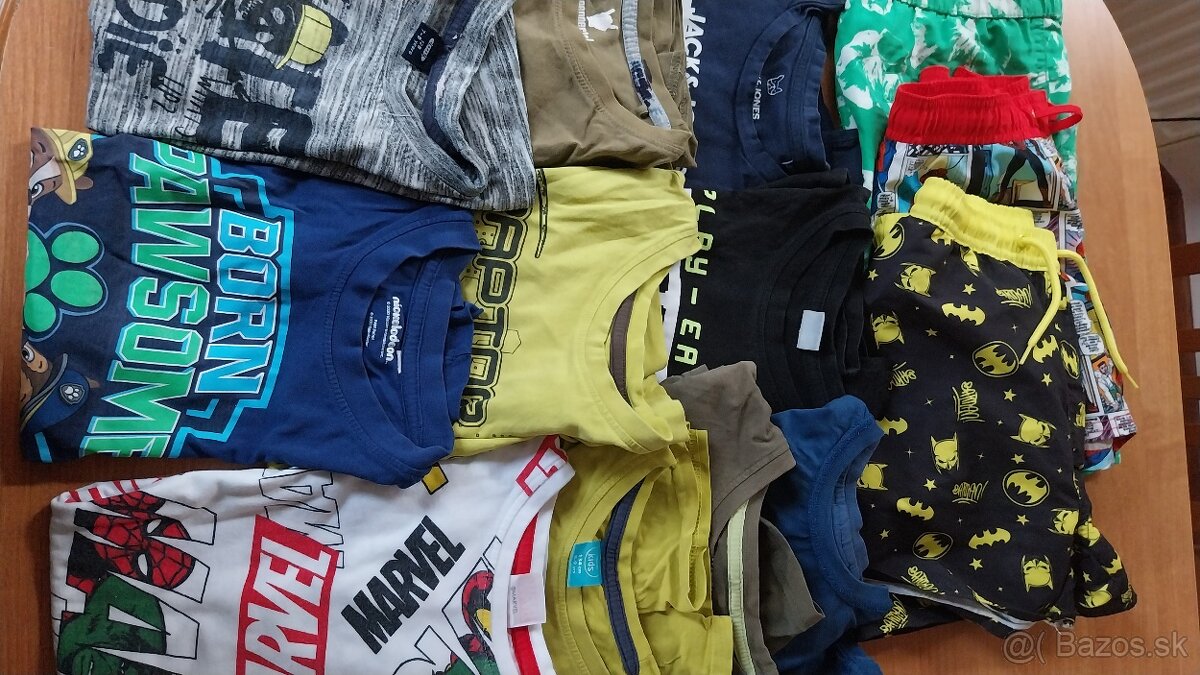 Chlapčenské oblečenie mix 128cm - 5