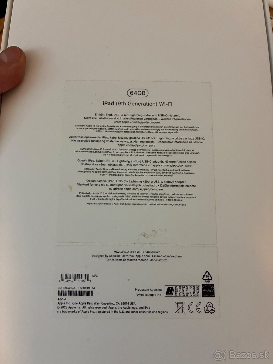 iPad 9. Generácie 64GB - 5