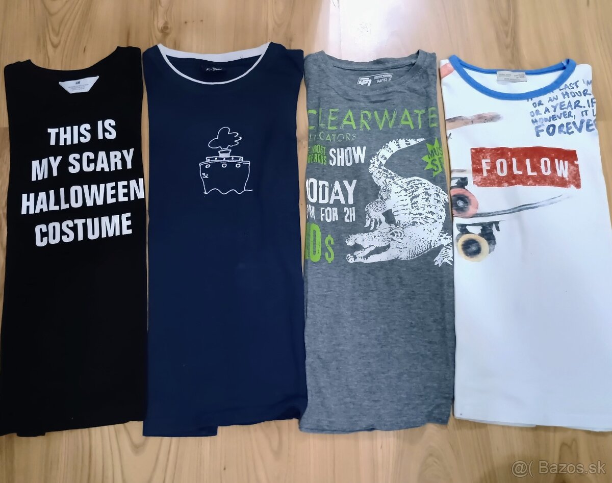 Tričká s krátkym rukávom veľ. 146/152 - 5