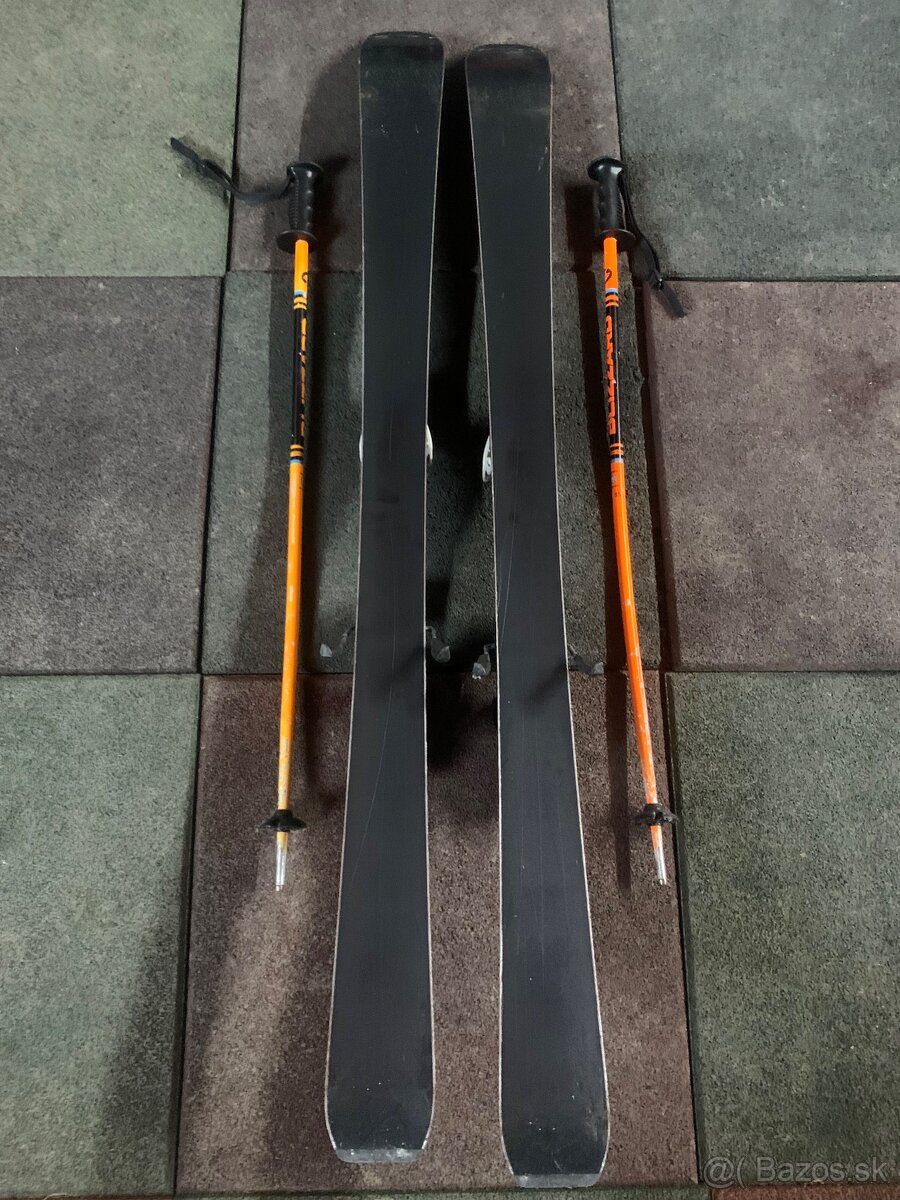 Predám lyže Salomon 130 cm + lyziarky Salomon T3 - 5