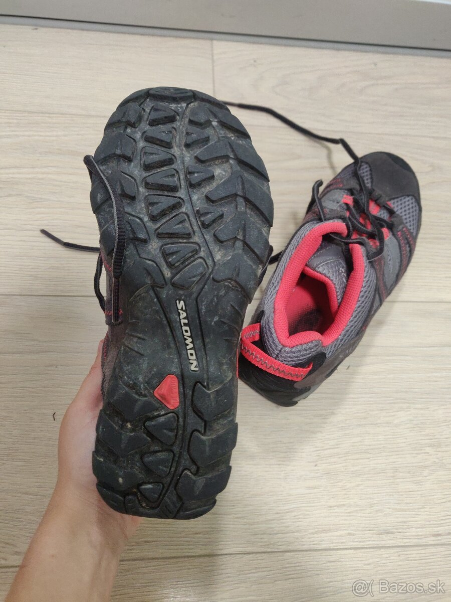 Nízke trekové topánky Salomon - 5