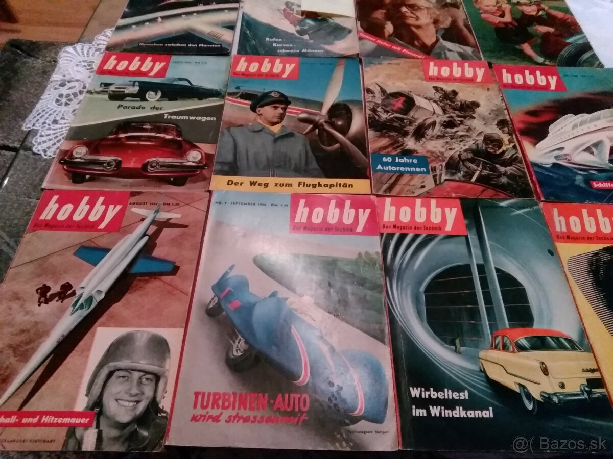 Hobby das magazin der technik rocnik 1953,1954,55,56 - 5