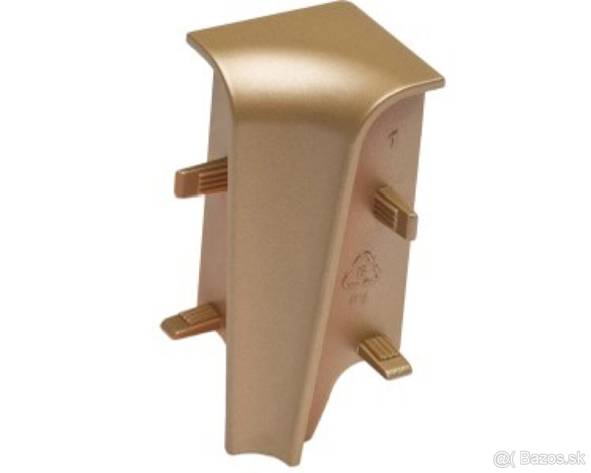 Predám príslušenstvo k soklovým lištám 60x20 - 5