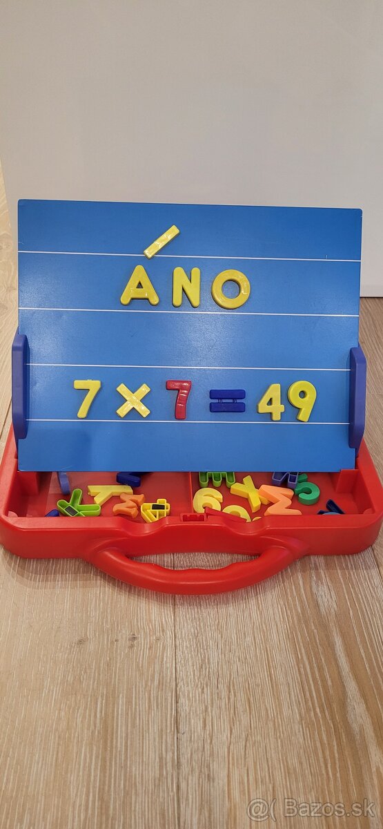 Magnetická tabuľa s písmenkami - 5