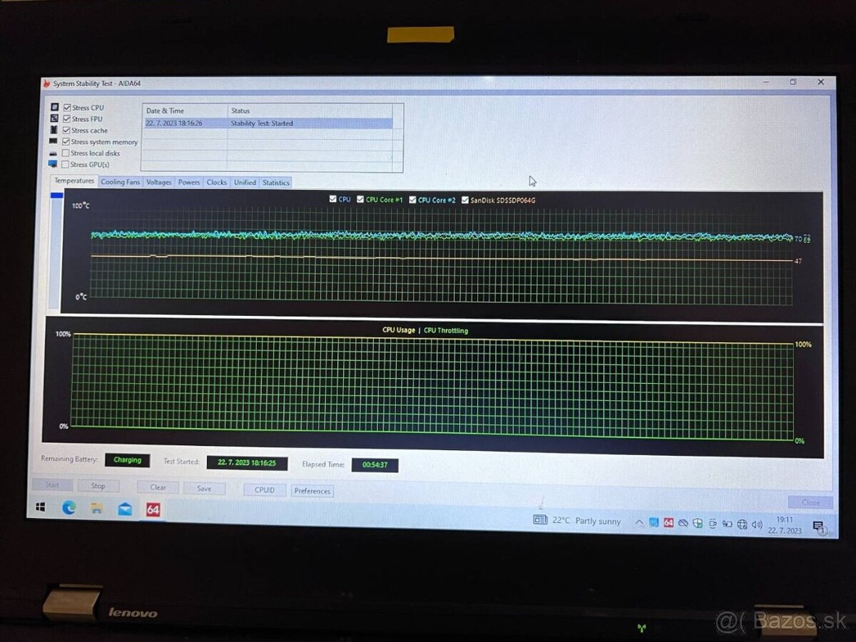 Predám funkčnú použitú matičnú dosku do notebooku L430. - 5