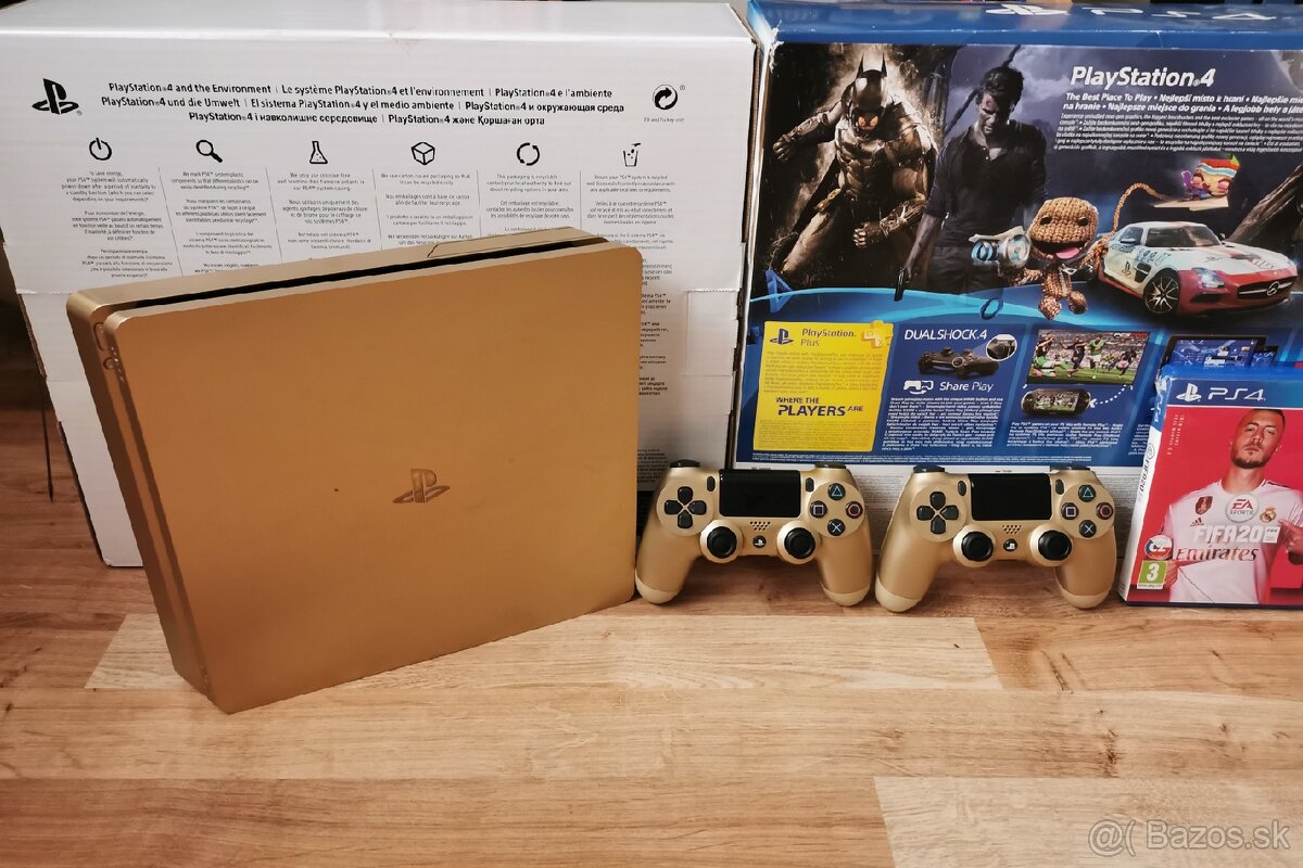 PS4 SLIM 500GB Gold Edition - 5