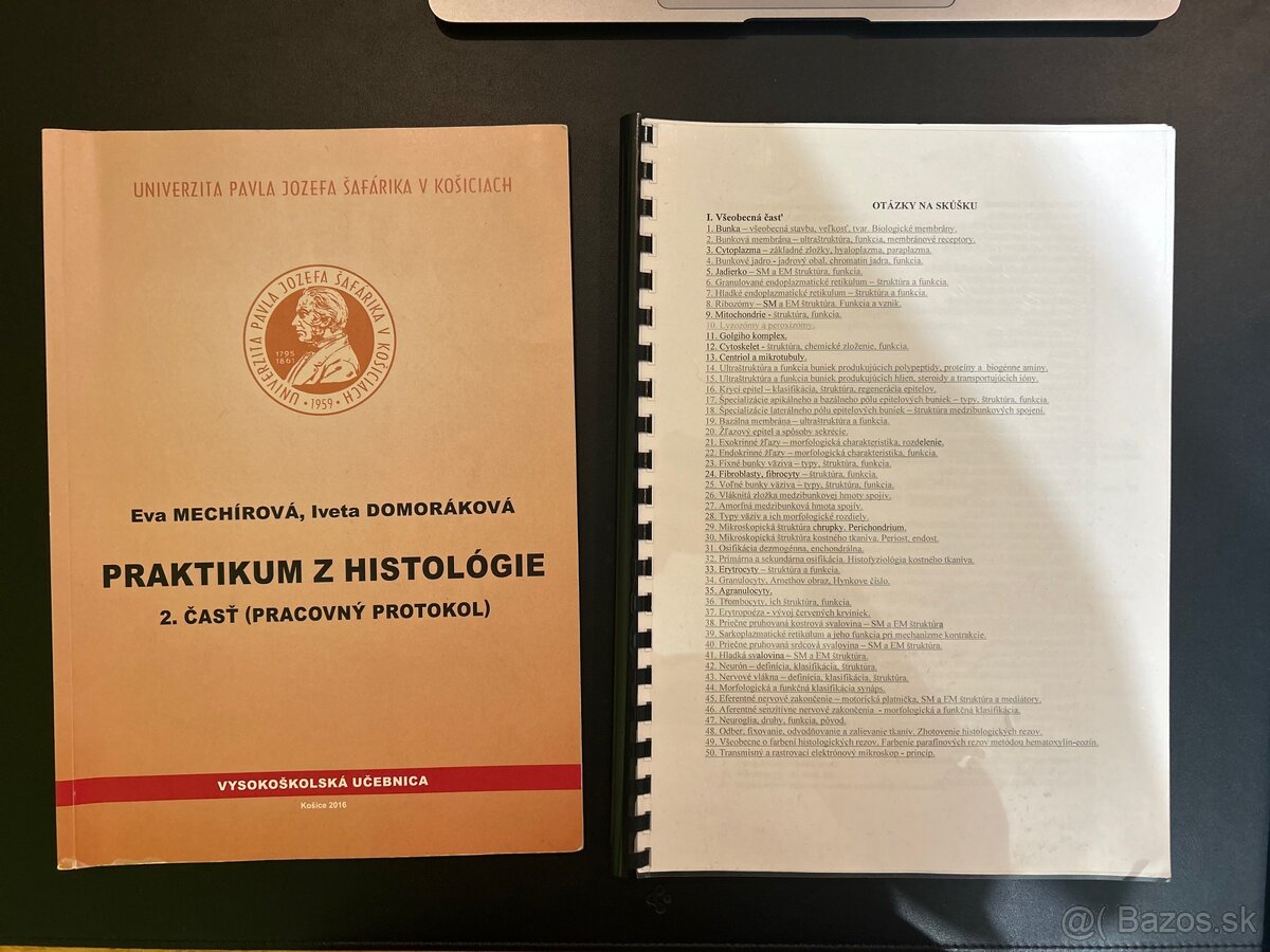 LF UPJŠ - materiály, knihy (VL, ZL), fonendoskop - 5