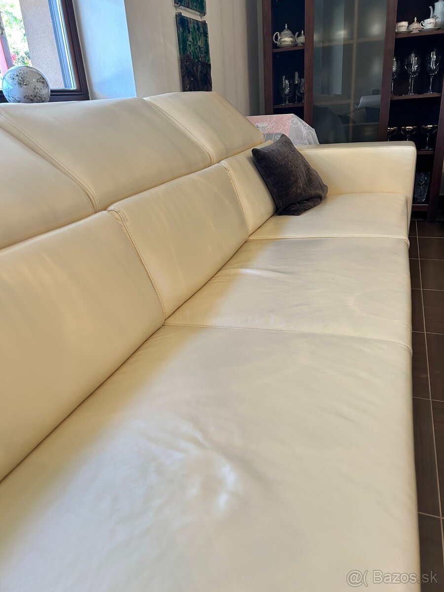 Extra veľká luxusná kožená sedačka Phase - 5