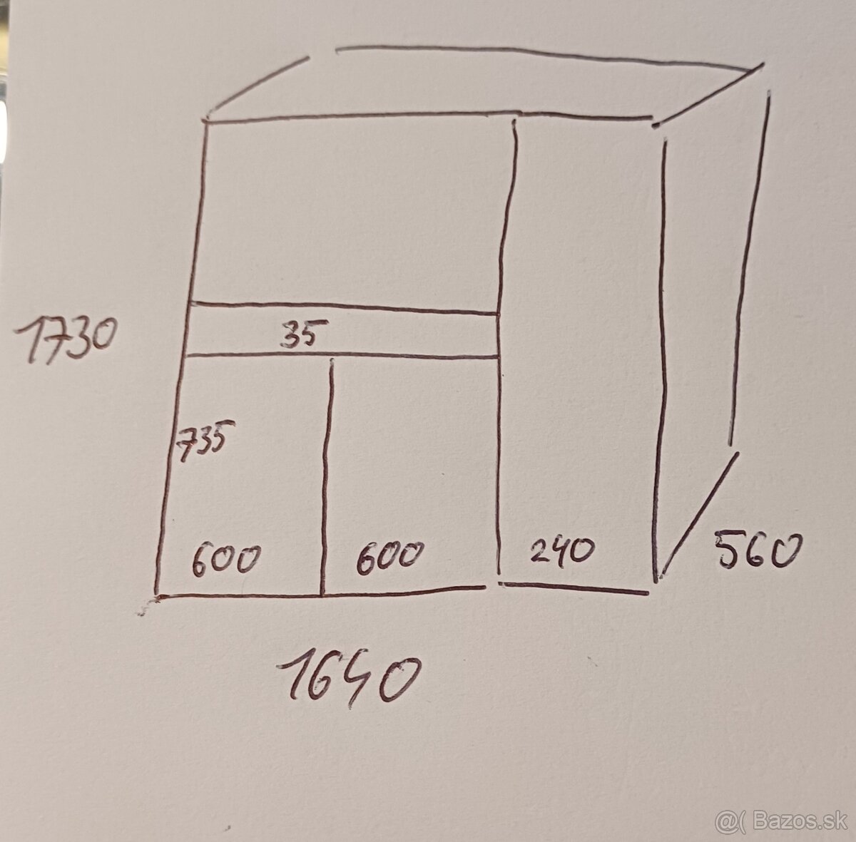 Stojan so skrinkou na akvarium + akvarium 246L s vybavenim - 5