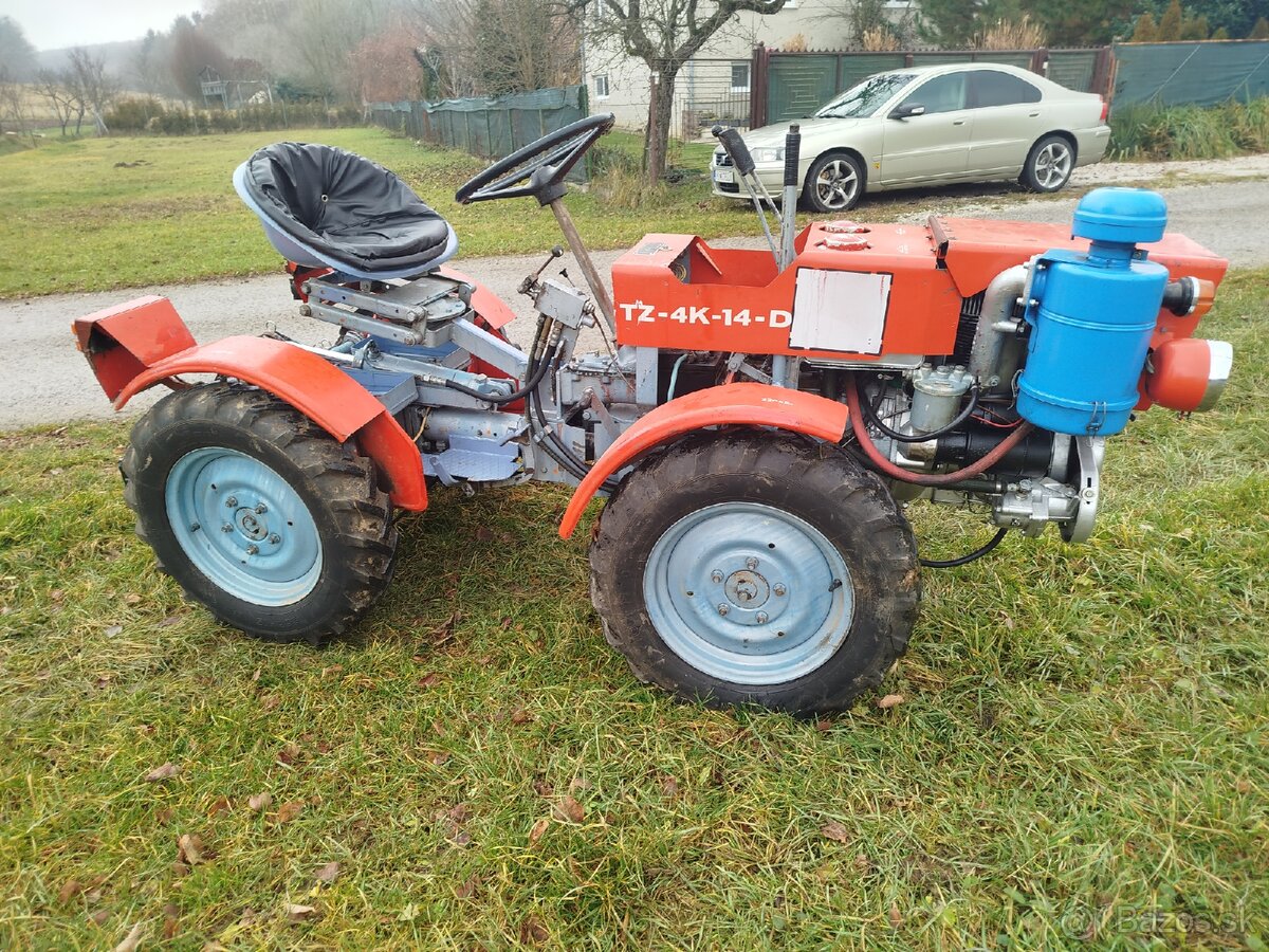Predám malotraktor tz-4k-14b - 5