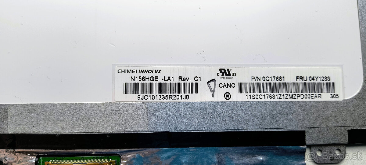 LCD display 15.6" Full HD 1920 x 1080 LED 40pin Slim - 5