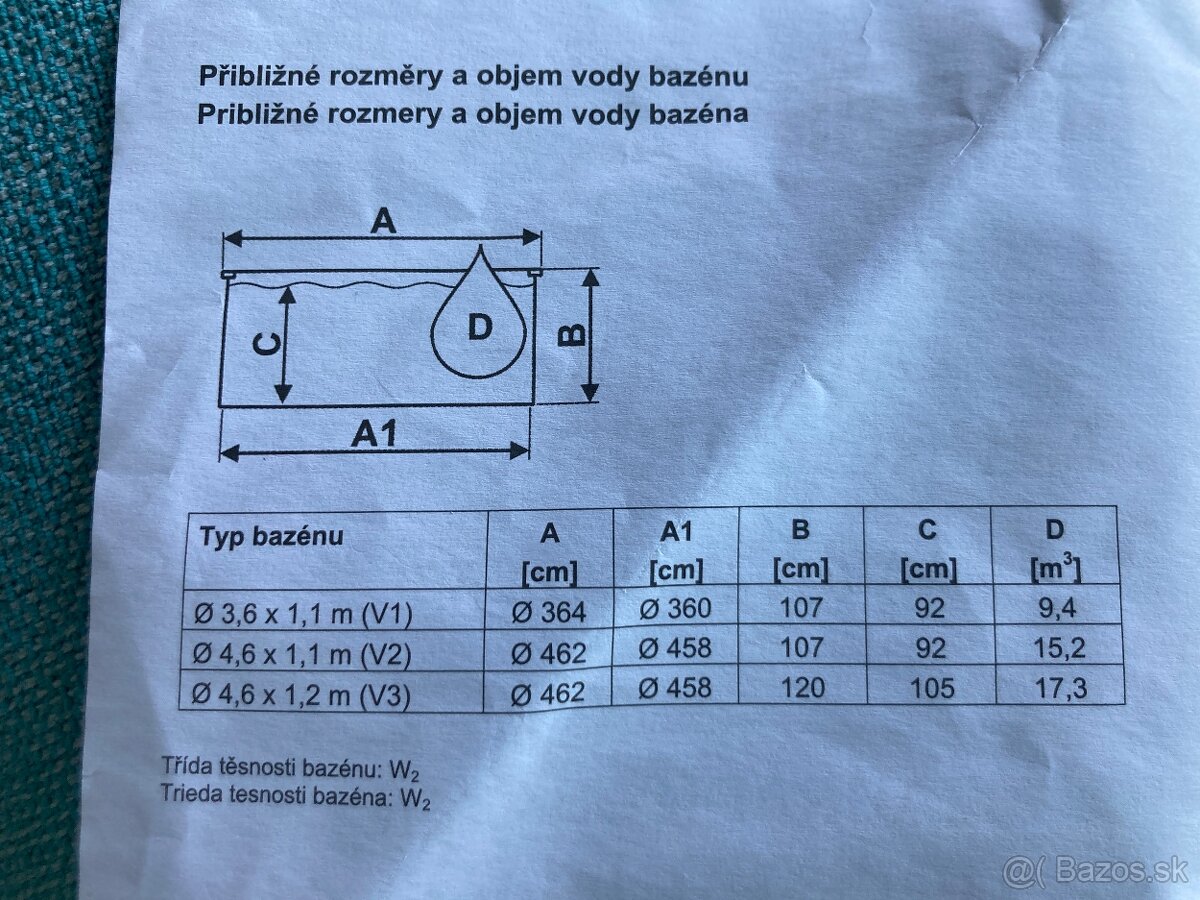 Bazén Azuro Vario V1 - 5
