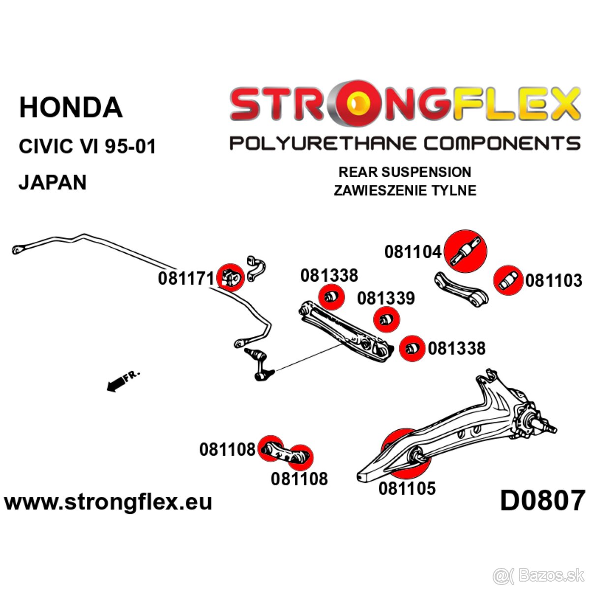 Civic 6G Strongflex - 5