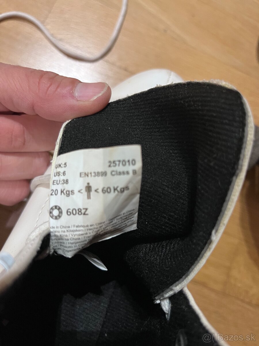 Dvojradove kolieskove korcule NO FEAR velkost 38 - 5