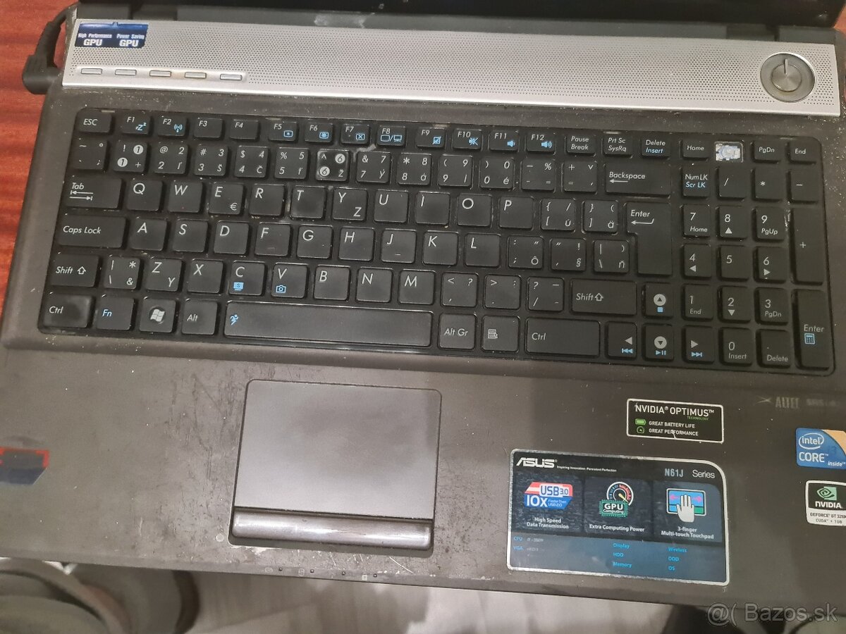 Asus N61JV / 120GB / 4GB / 2010 - 5