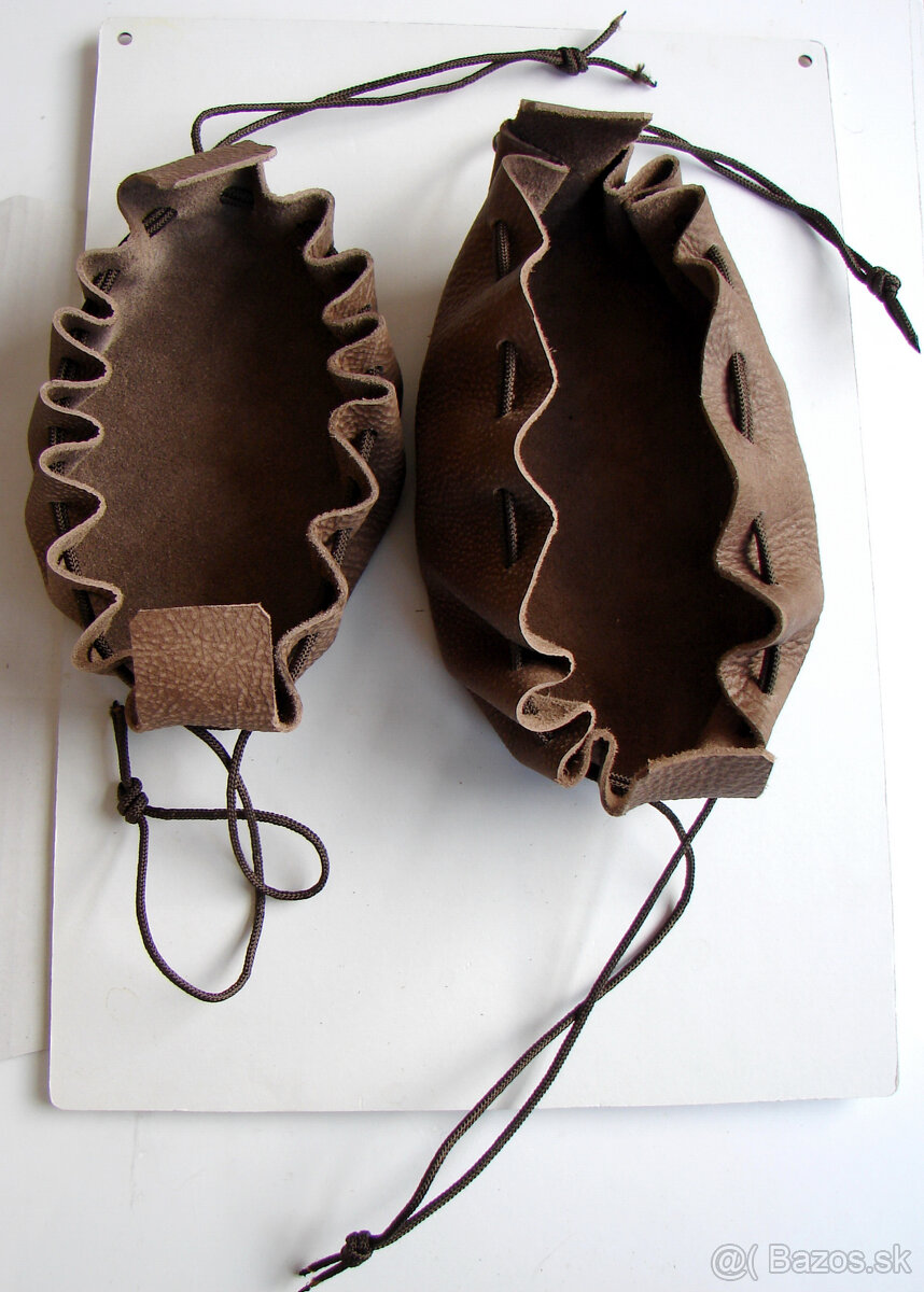 Kožené handmade mešce TYP3 na "Greenburry" spôsob - 5