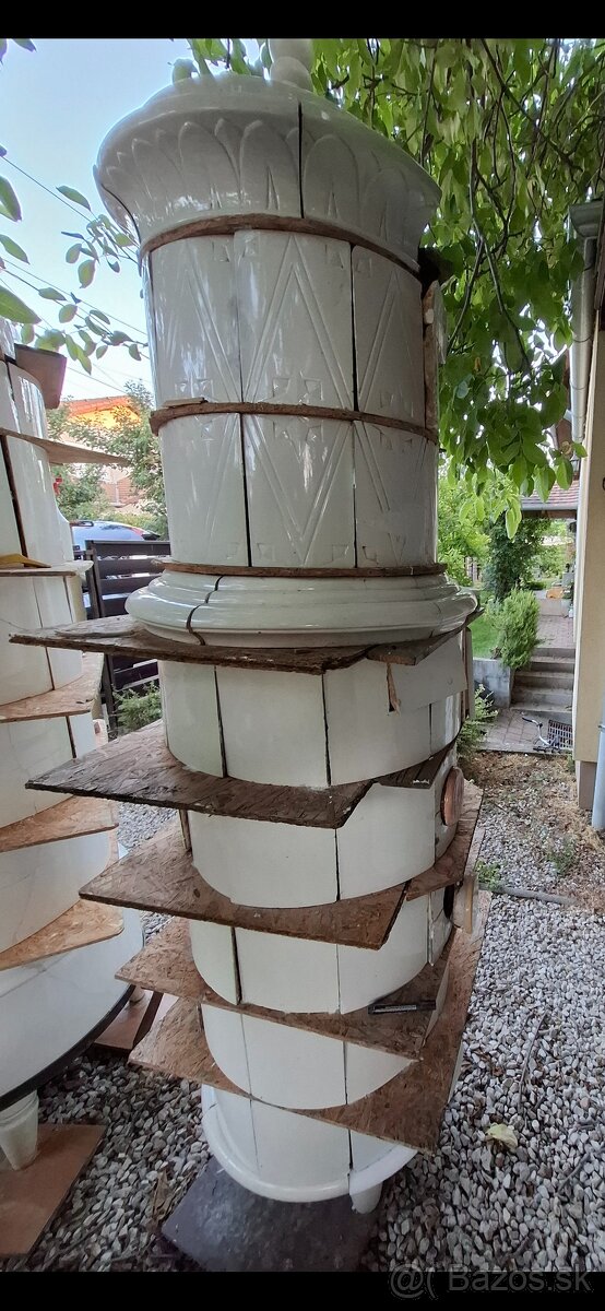 Kachlova pec starožitná - 5