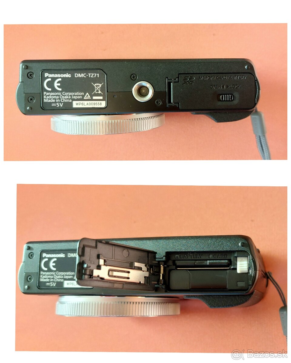 Digitálny fotoaparát PANASONIC DMC-TZ71 TOP STAV - 5