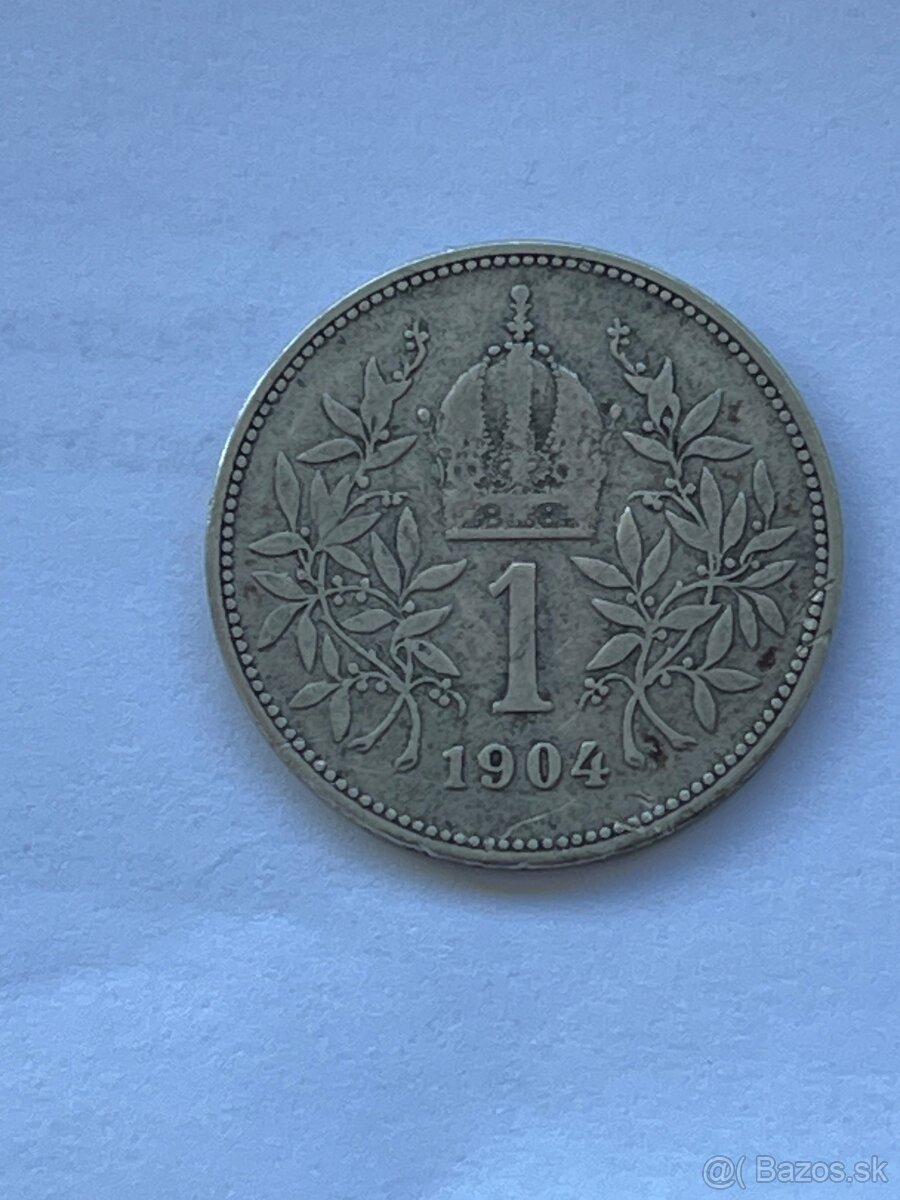 Predám vzácne 1 koruny bz - 5