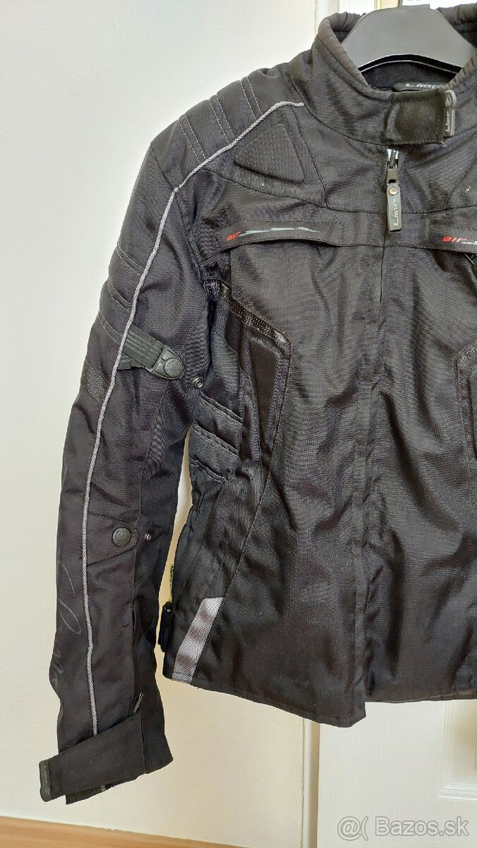 Motorkárska bunda Lime - 5