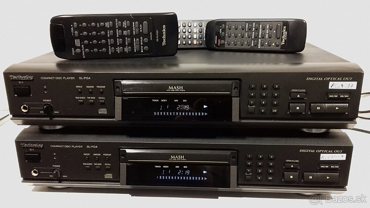 2x CD prehravac TECHNICS SL-PG4 Optical, Germany, AC64, AC67 - 5