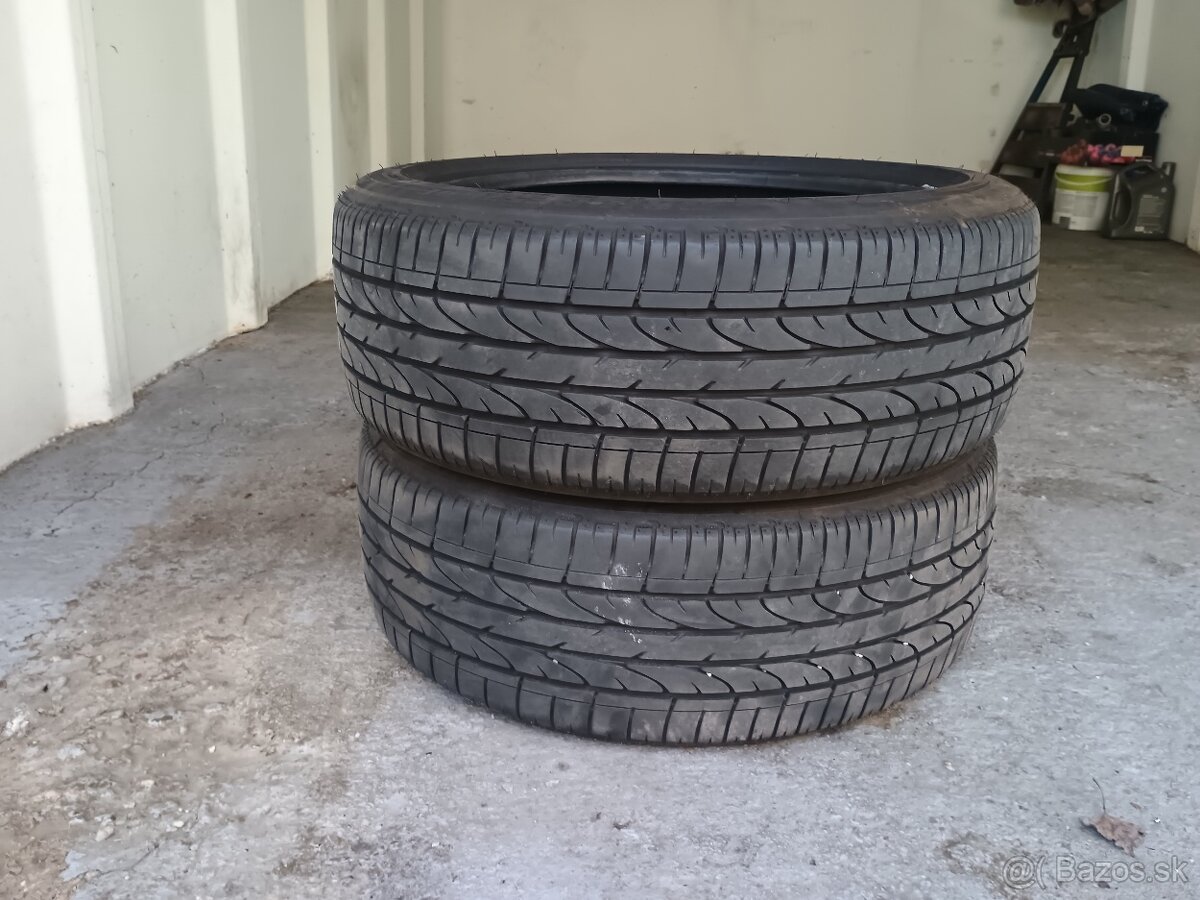 Predám letné pneumatiky Bridgestone 225/45r19 - 5