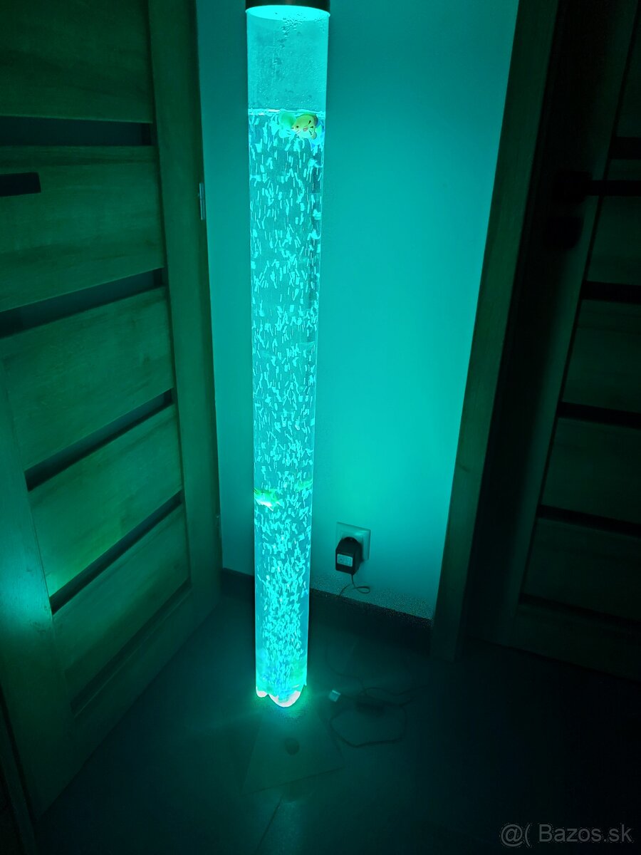 Bublinkova vodna lampa s rybickami - 5