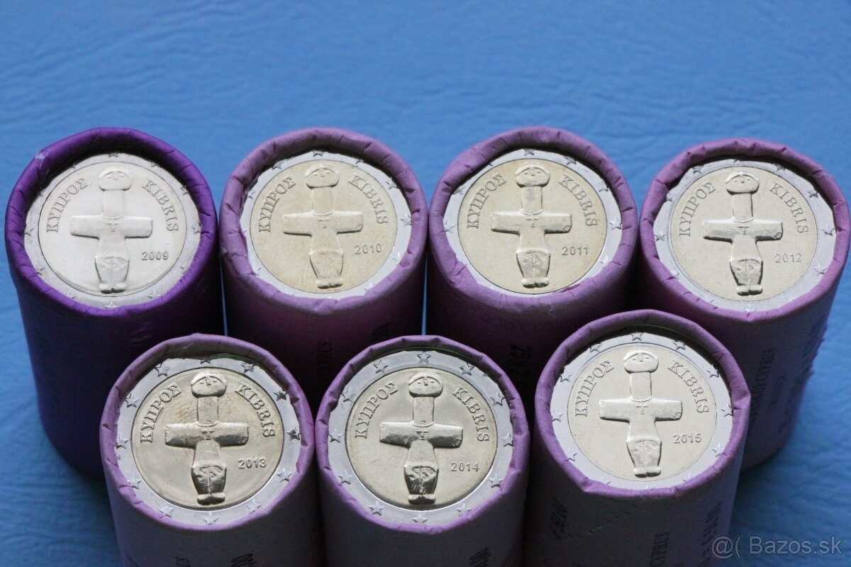 euromince centy 1+2+5cent 2.časť - 5