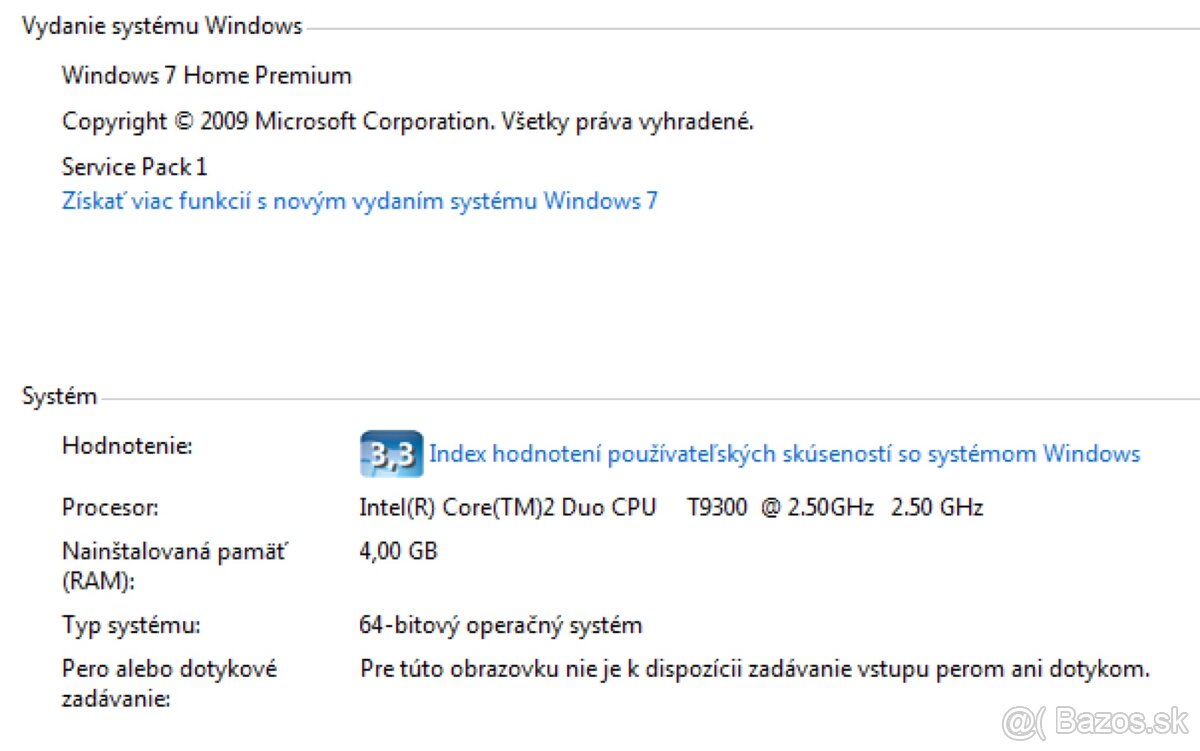 Predám Notebook ASUS X5DIJ - 5