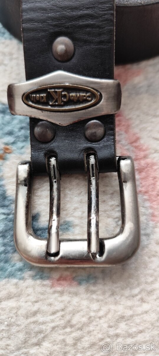 Pánsky kožený opasok Calvin Klein - 5