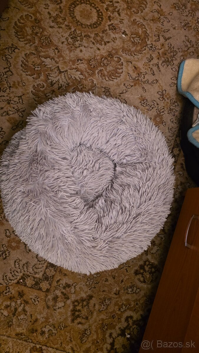 Pelech jemny sedy pre psy aj macky novy - 5