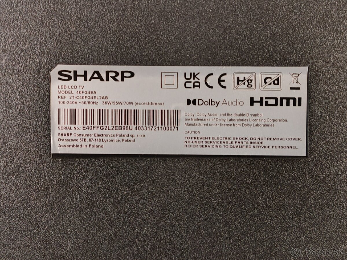 Predám smart TV 40'' - 5