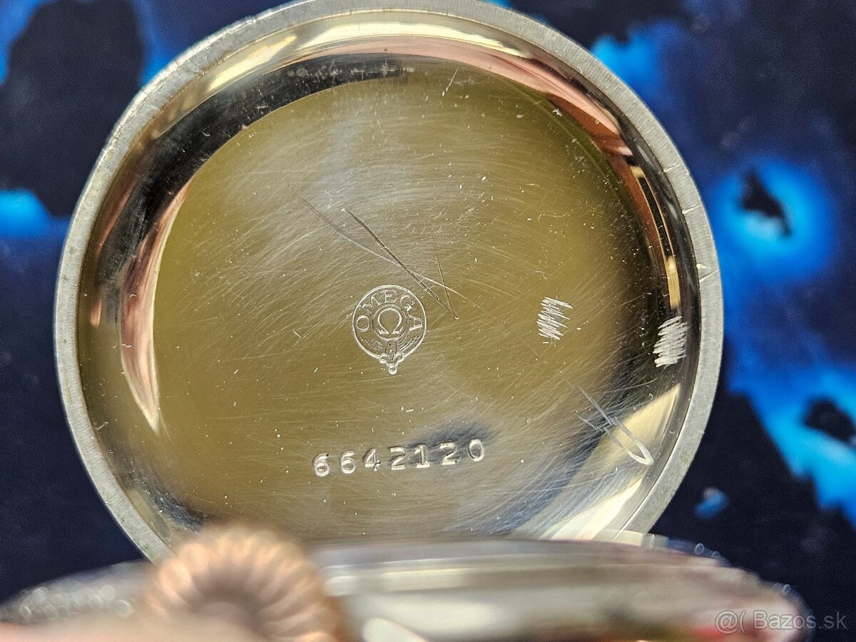Vreckové hodinky,Omega. - 5