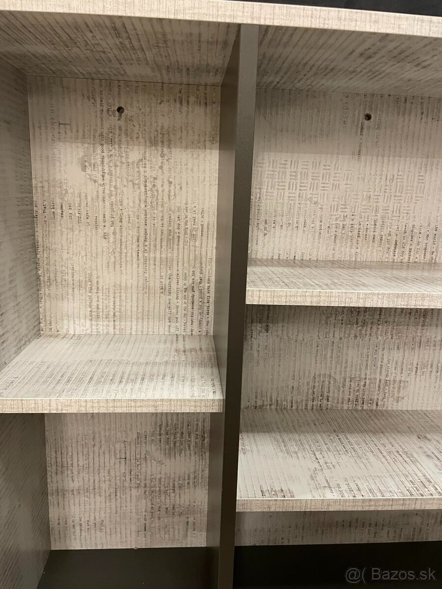 2x regalova polica/kniznica do detskej izby alebo pracovne - 5