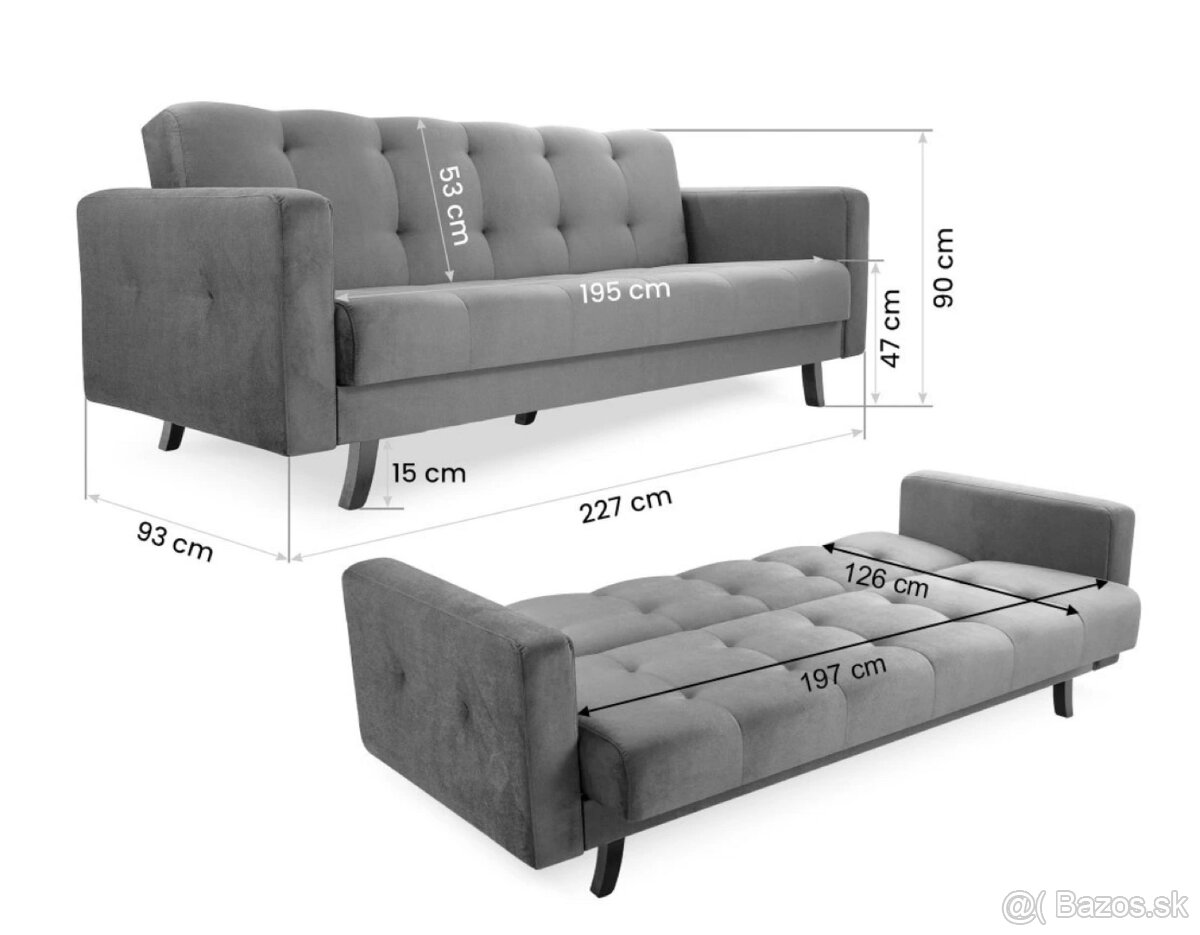 Sedačka s kreslom (spolu) - 5