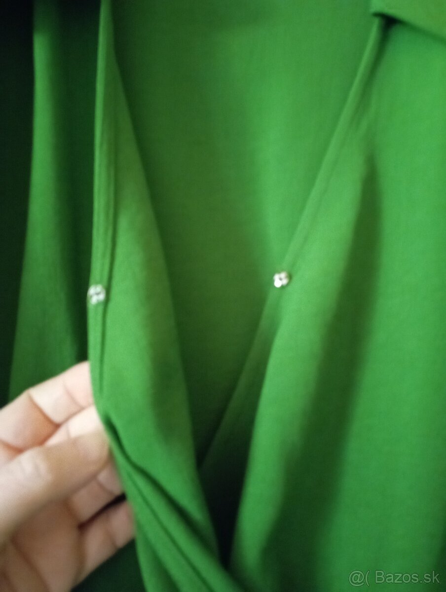 Zelená blúzka Reserved - 5