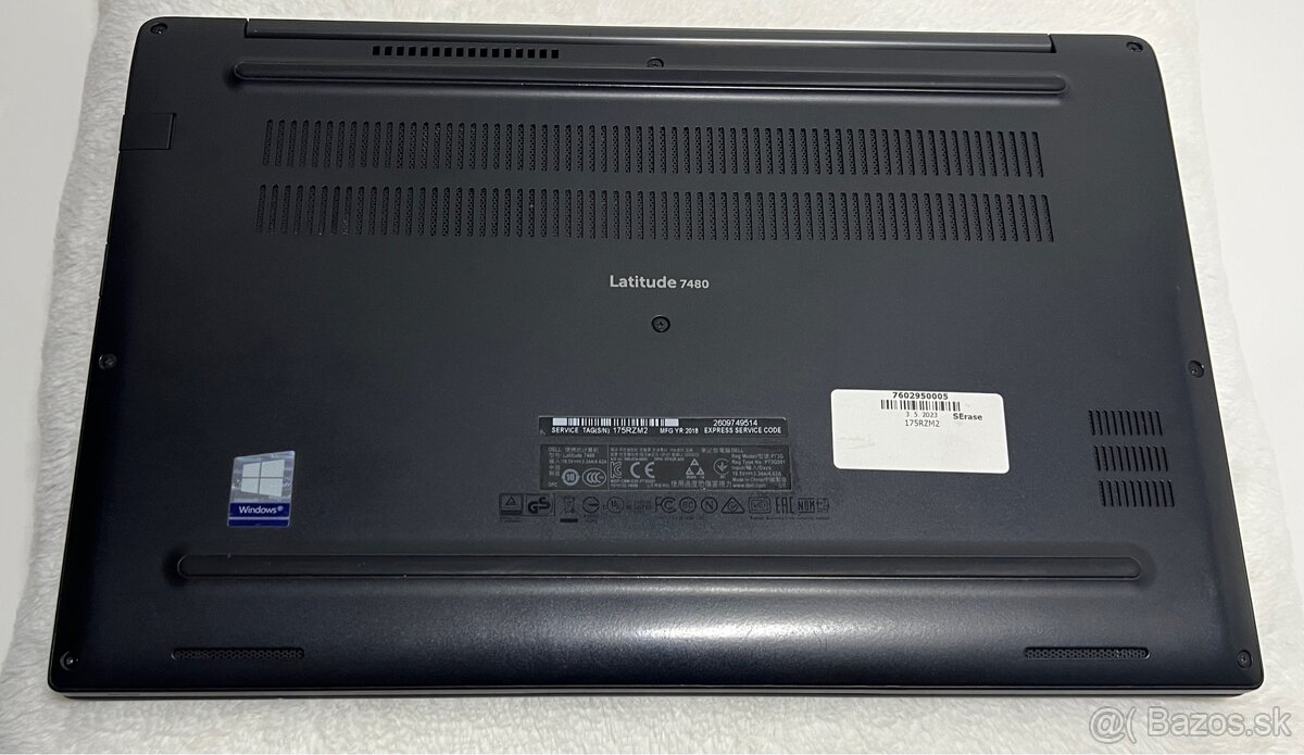 Dell Latitude 7480 │14"│i5-6300U│8GB│256GB - 5