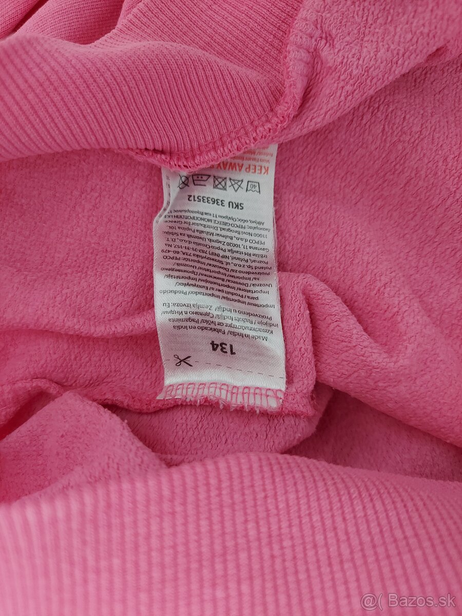 dievčenská tepláková súprava (134 cm) - 5