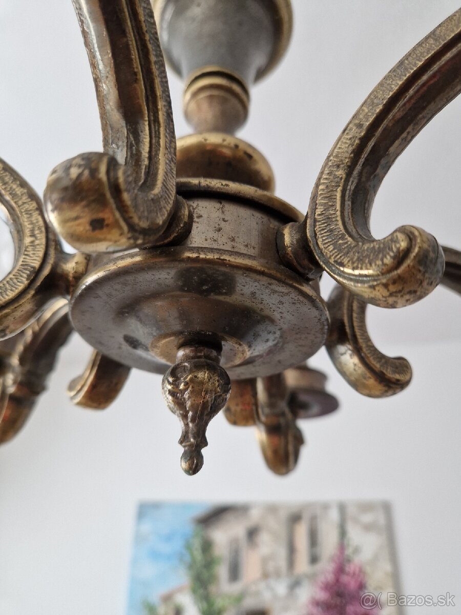 Mosadzný luster - 5