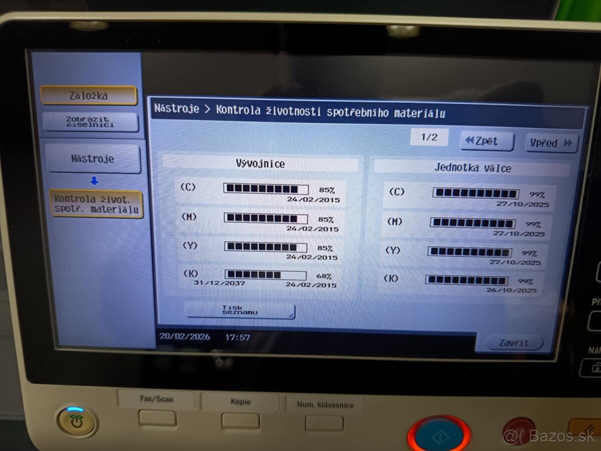 Konica Minolta bizhub C224e – farebná multifunkčná tlačiareň - 5