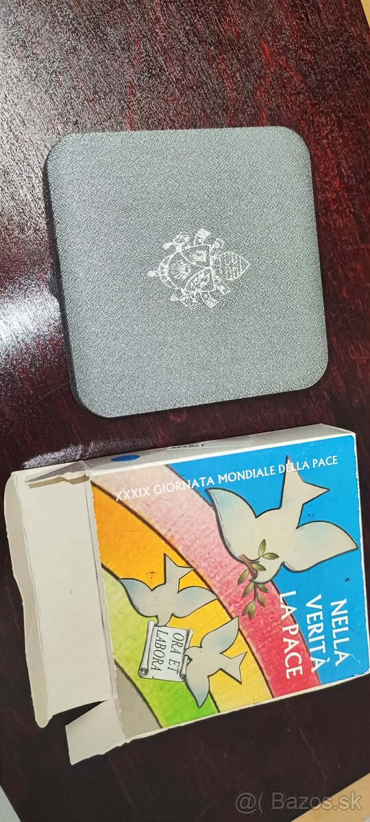 Vatikán Proof 5€, ročník 2006, Pontifikát pápeža Benedikta - 5