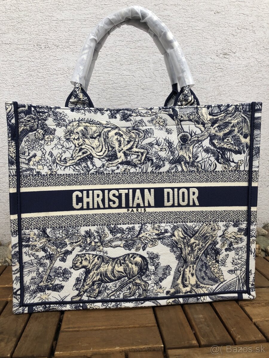 Christian Dior Book Tote kabelka - 5