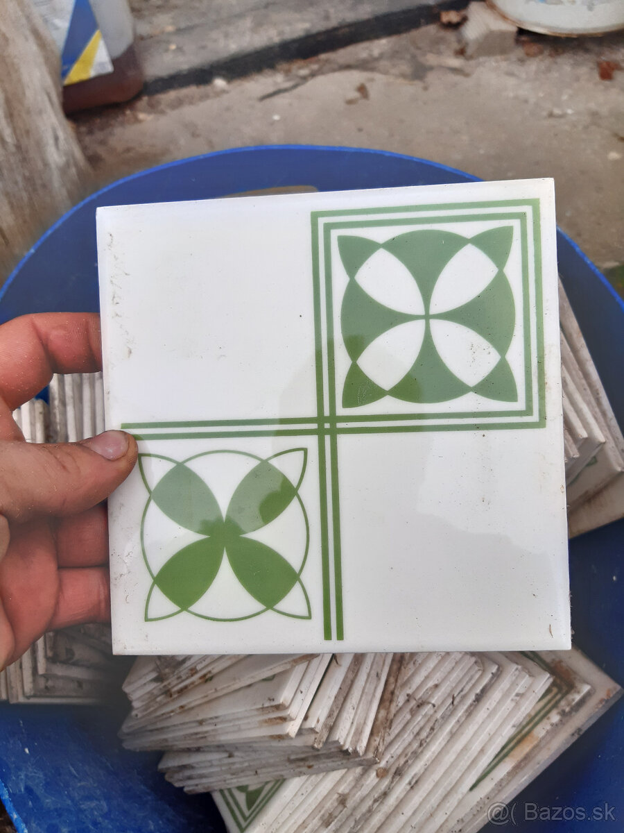 Staré obkladačky kerko rako - 5