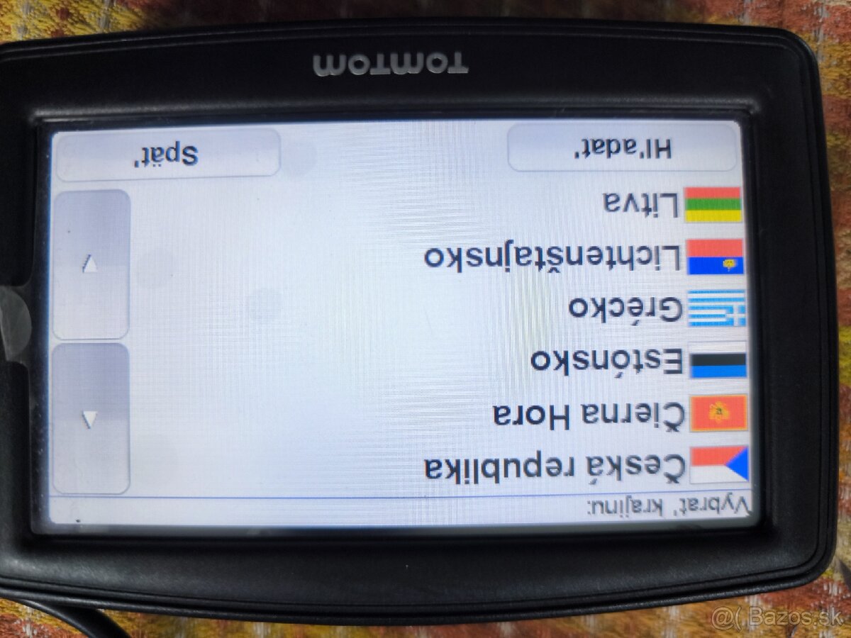 Predám gps navigáciu TomTom centrál europa - 5