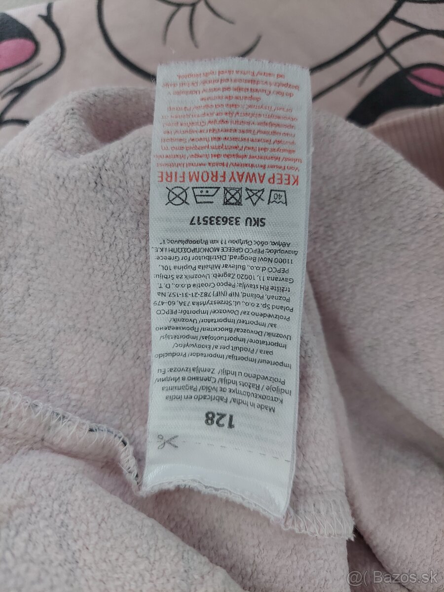 dievčenská tepláková súprava (128/134 cm) - 5