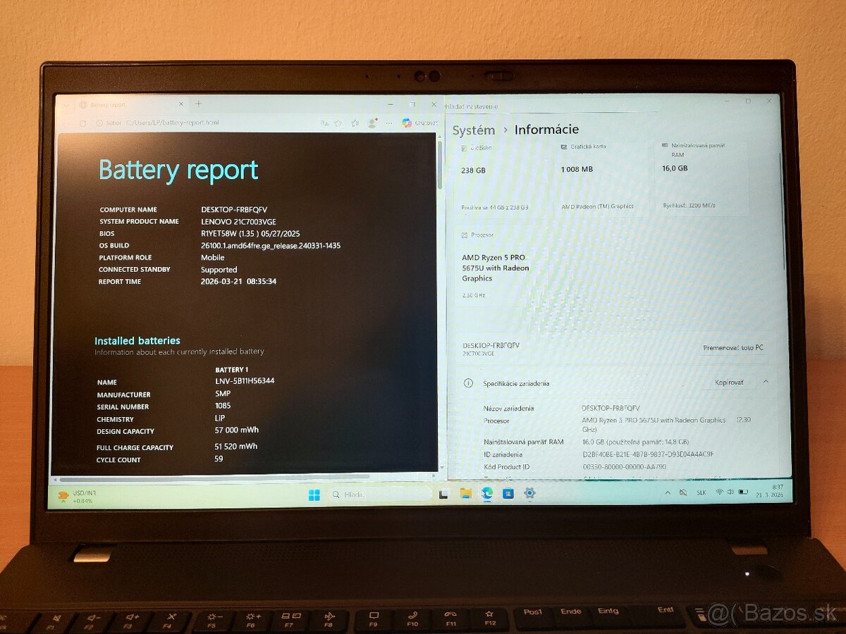 ThinkPad L15 G3 | R5 • 16GB • 256GB SSD - 5