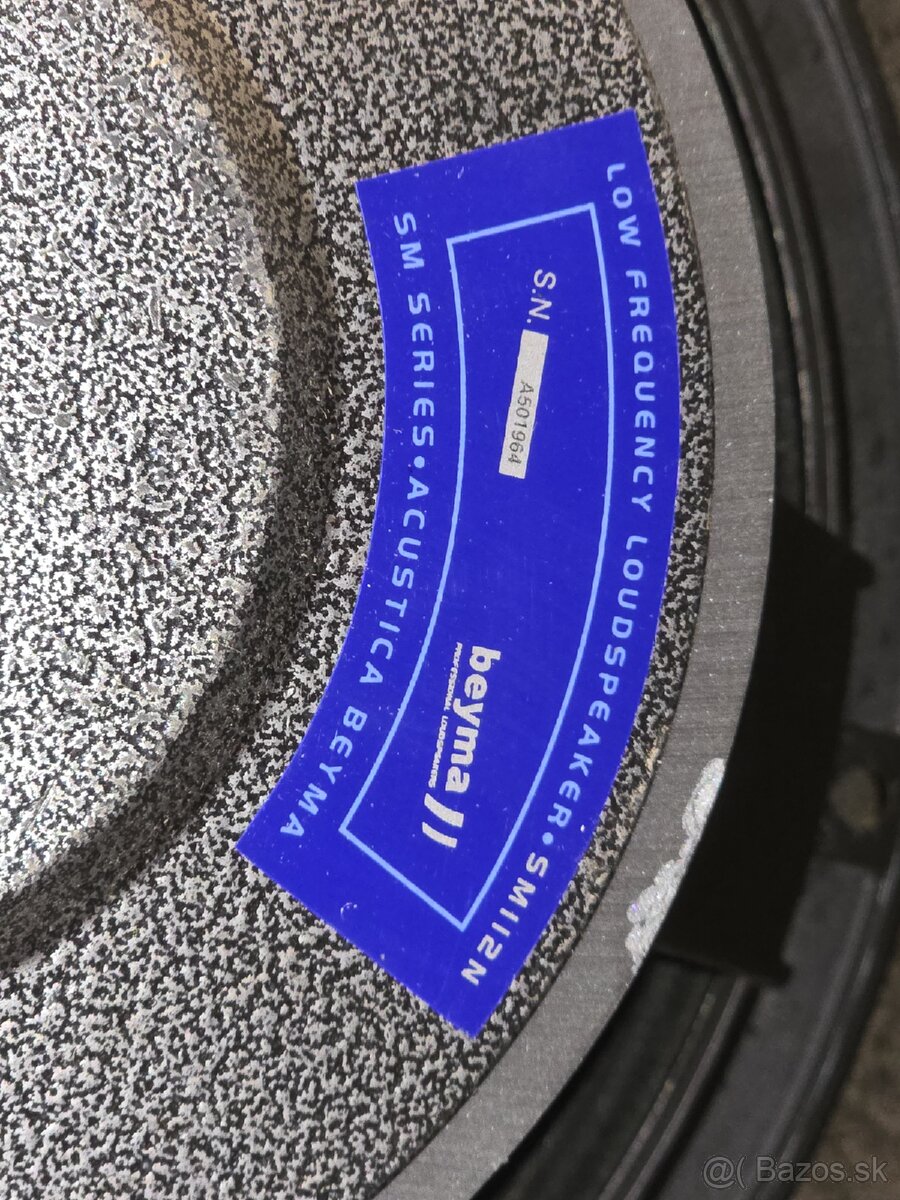 2x Beyma SM 112 N reproduktor - 5