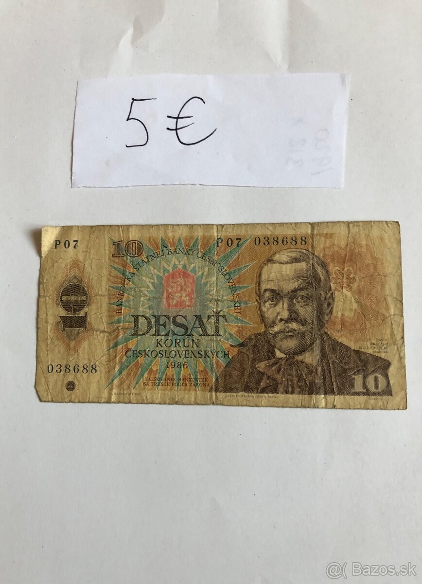 Staré bankovky 2. - 5